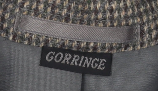 Gorringe Women's Grey Wool Blazer Size 32