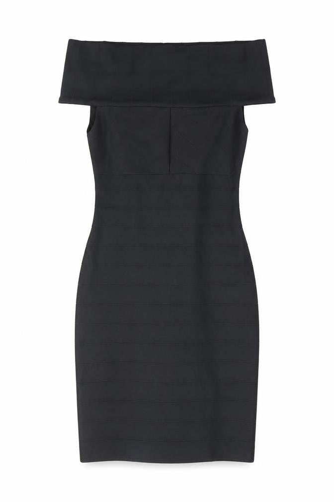 Joseph Ribkoff Women's Black Off-Shoulder Sheath Dress