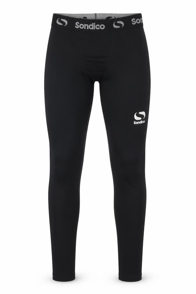 Sondico Teen Black Compression Leggings 146 Athletic
