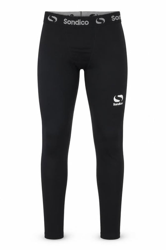 Sondico Teen Black Compression Leggings 146 Athletic