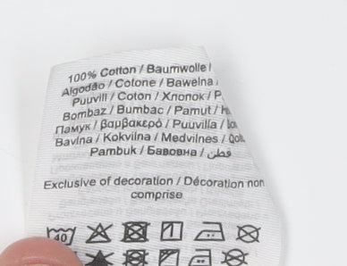 Jack & Jones Men's Black Graphic Print T-Shirt - L