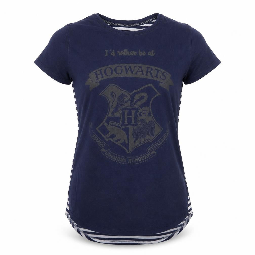 Teenss UK Size 6-8 Harry Potter Blue 100% Cotton T-Shirt