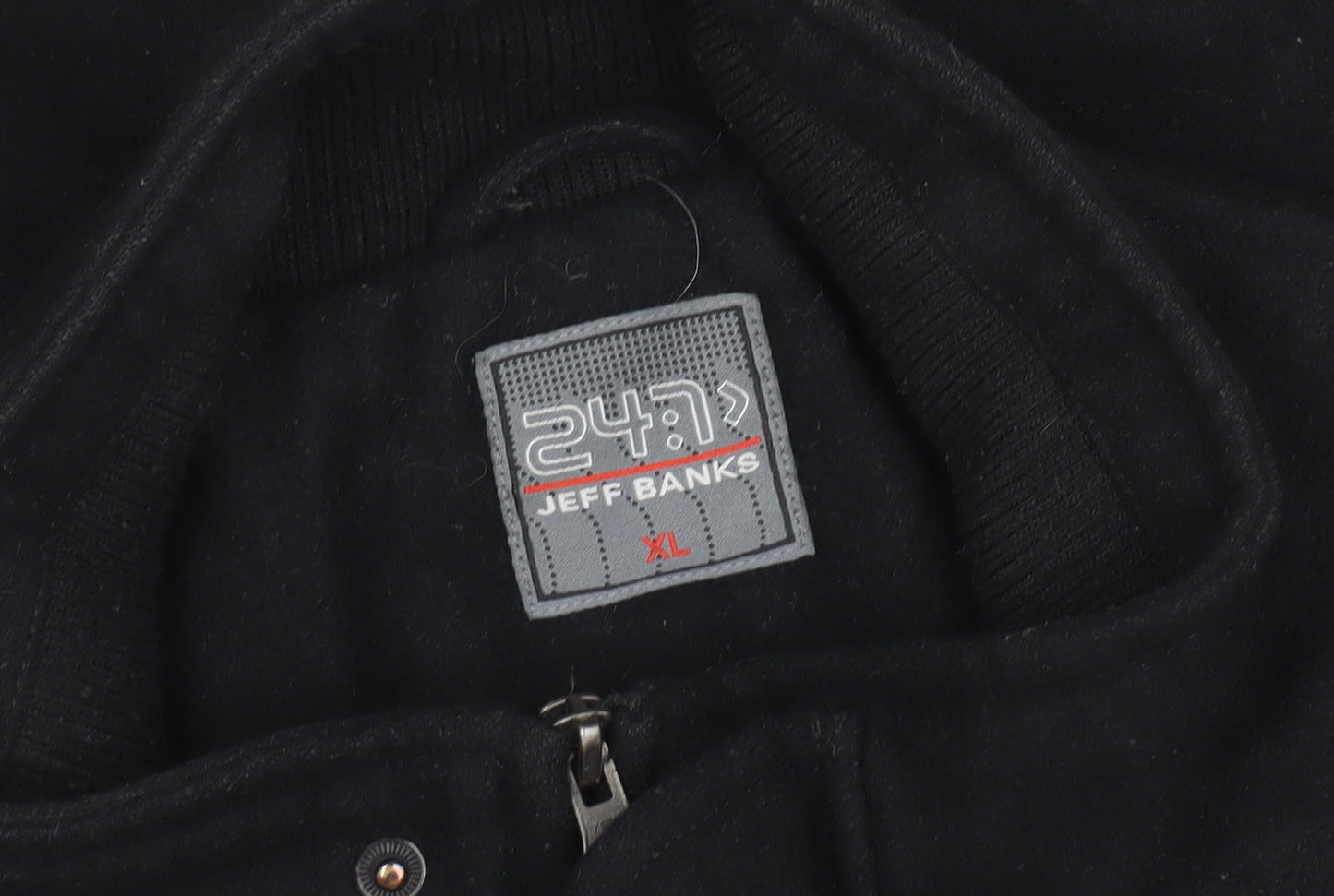 Jeff Banks Black XL Military Jacket for Men