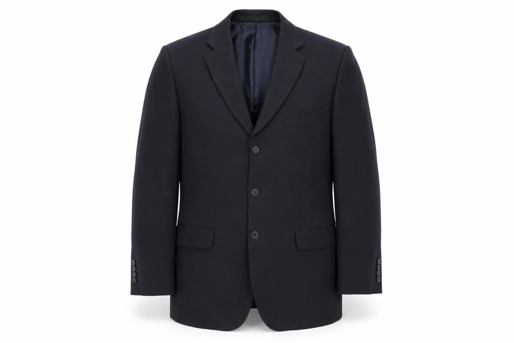 Marks and Spencer Men's Navy Blazer, Size 42R, Wool Blend