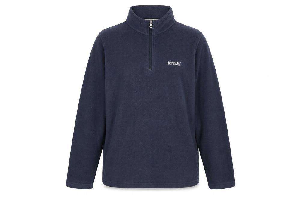 Regatta Womens Blue Pullover Sweatshirt with Zip Size 16