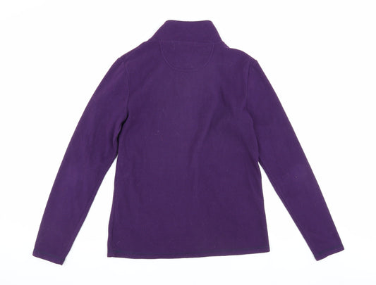Peter Storm Women's Purple Fleece Sweatshirt Size 12