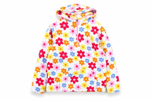 Peter Storm Girls Multicoloured Floral Hoodie 9-10 Years