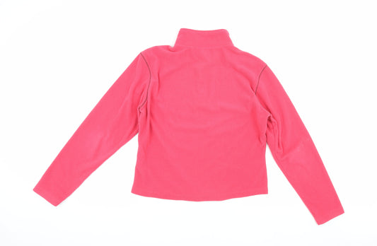 Lowe Alpine Women's Pink M Hiking Zip Sweatshirt