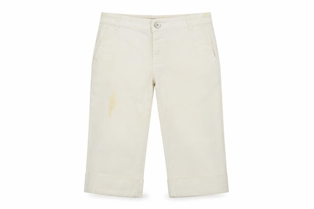 Banana Republic Women's White Chino Shorts 2XS Cotton