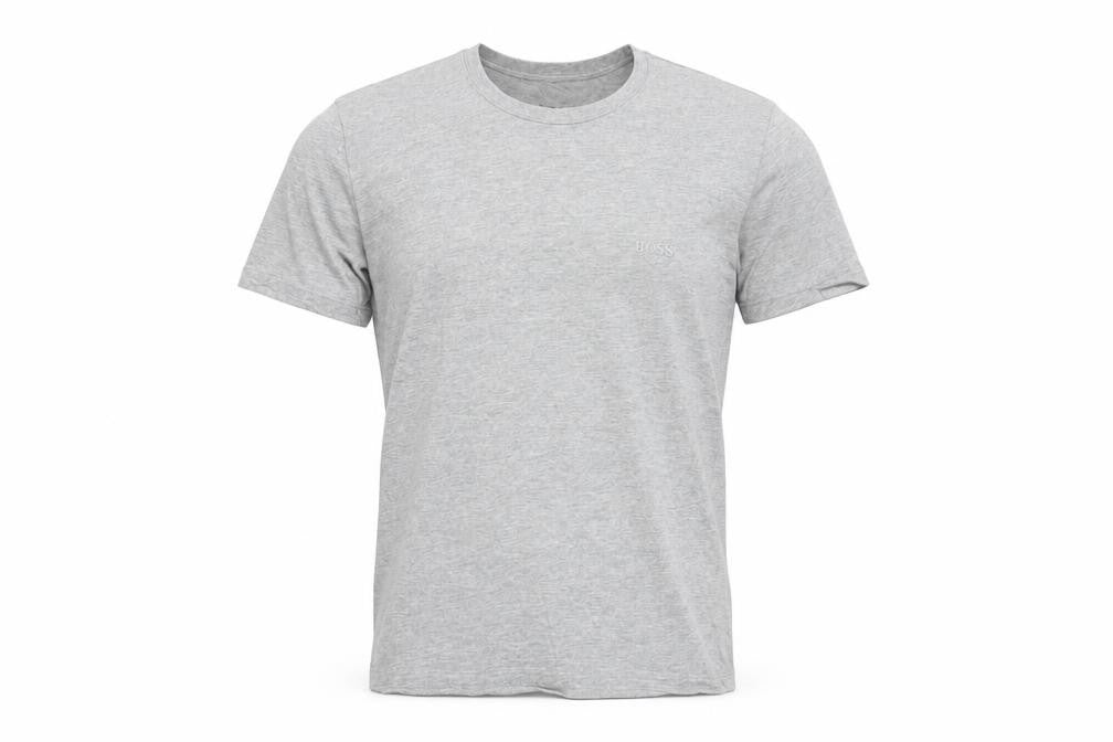 Mens UK Size S HUGO BOSS Grey  Cotton T-Shirt