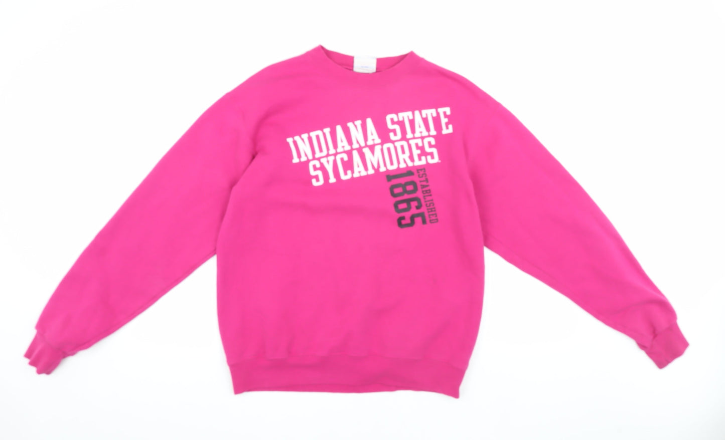 Champion Pink Indiana State Sweatshirt M Unisex Adults