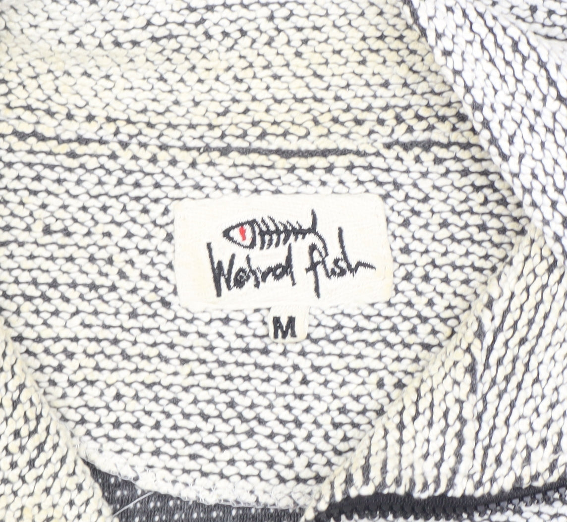 Weird Fish Grey Sweatshirt, M, Casual Versatile Style