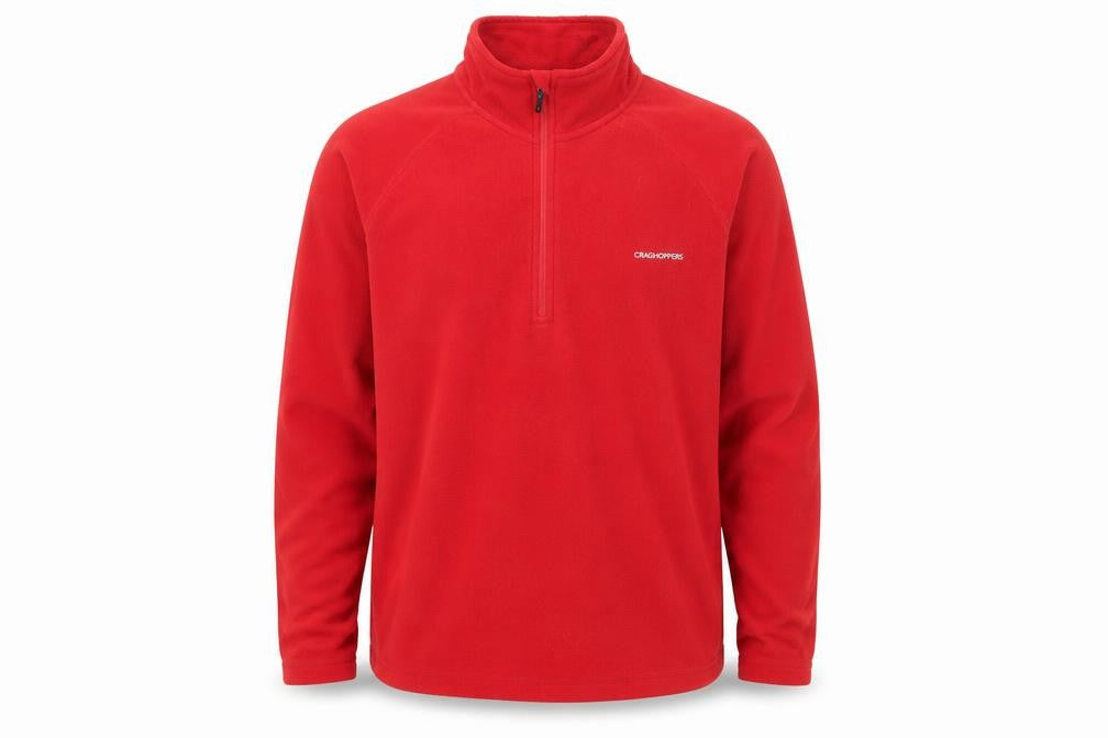 Mens UK M Regular Craghoppers Red Pullover Sweatshirt