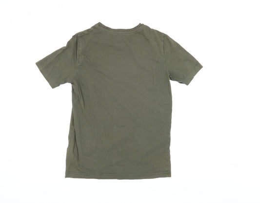 Puma Men's Green XS Graphic Print T-Shirt
