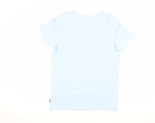 Jack & Jones Men's Blue Graphic Print T-Shirt - Size S