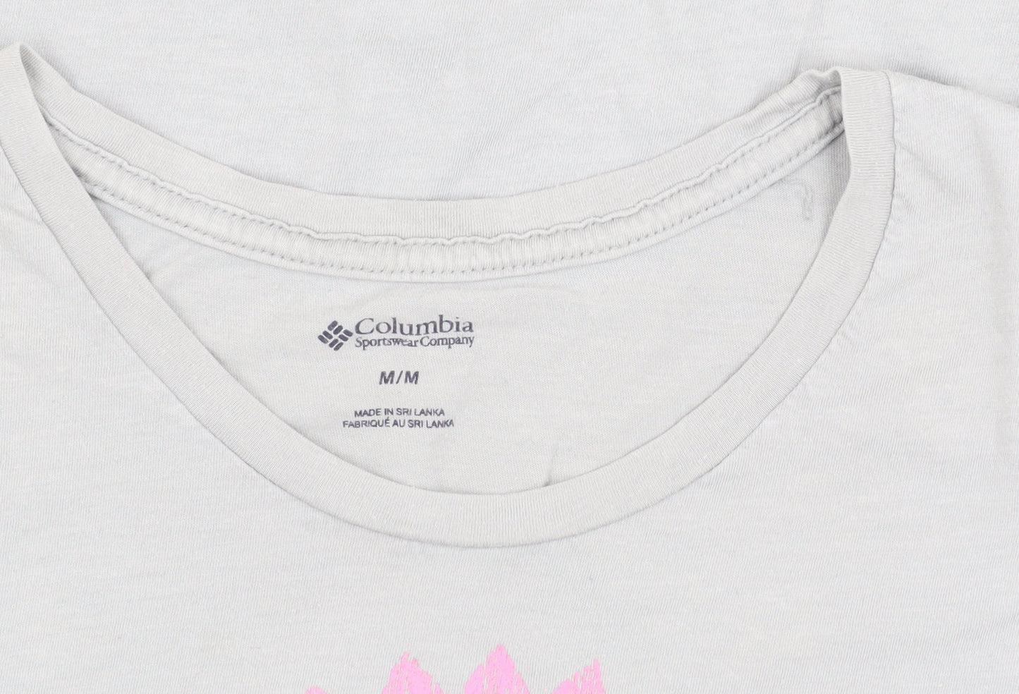 Columbia Women’s White T-Shirt Size M Short Sleeve