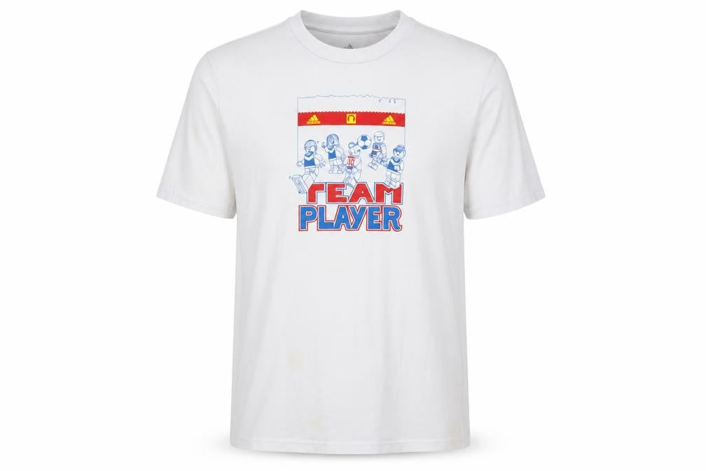 Mens UK Size M adidas White  Cotton T-Shirt