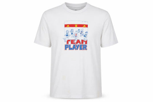 Mens UK Size M adidas White  Cotton T-Shirt