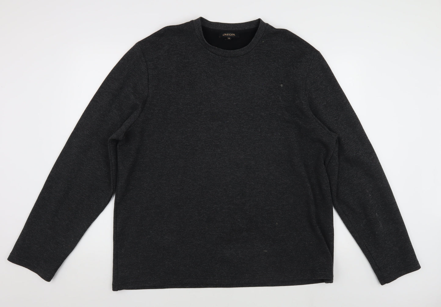 Jaeger Men’s Black 2XL Crew Neck Sweatshirt