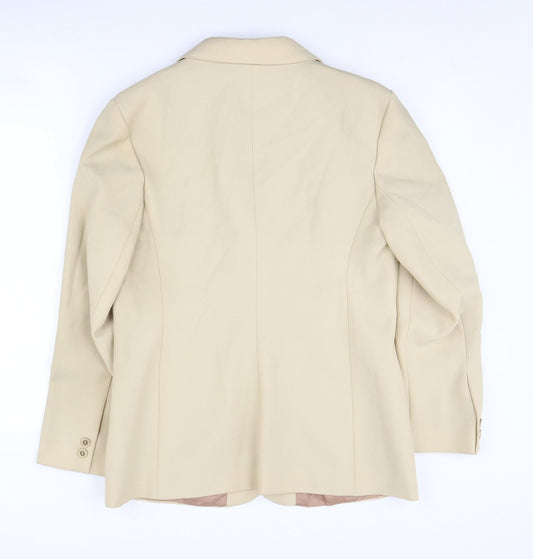Kestila Women's Beige Blazer, Size 10, Regular Fit
