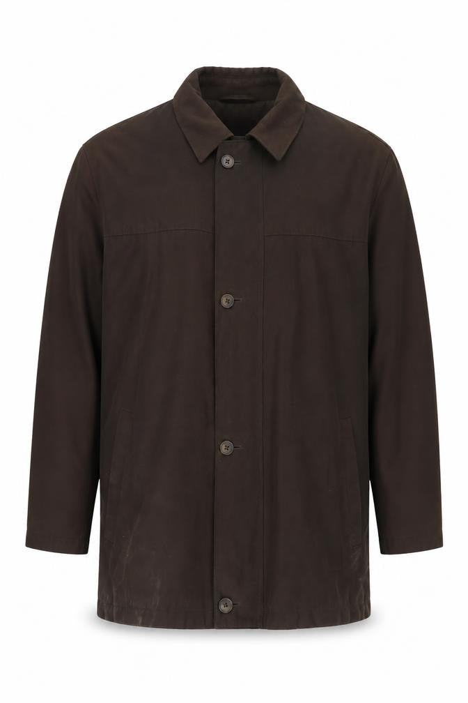 Jupiter Men's Brown Mid-Length Coat Size 52
