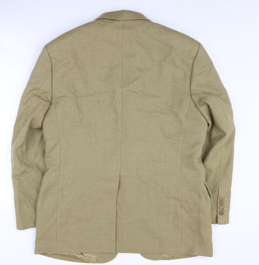 Marks and Spencer Men's Beige Wool Blazer 40 Short