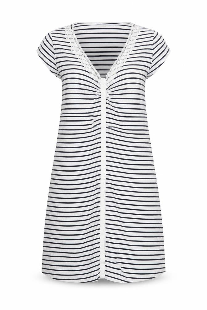 Blooming Marvellous Women's Striped Cotton Dress