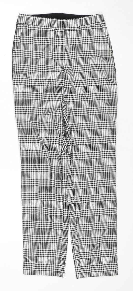Marks and Spencer Women's Check Trousers Size 6