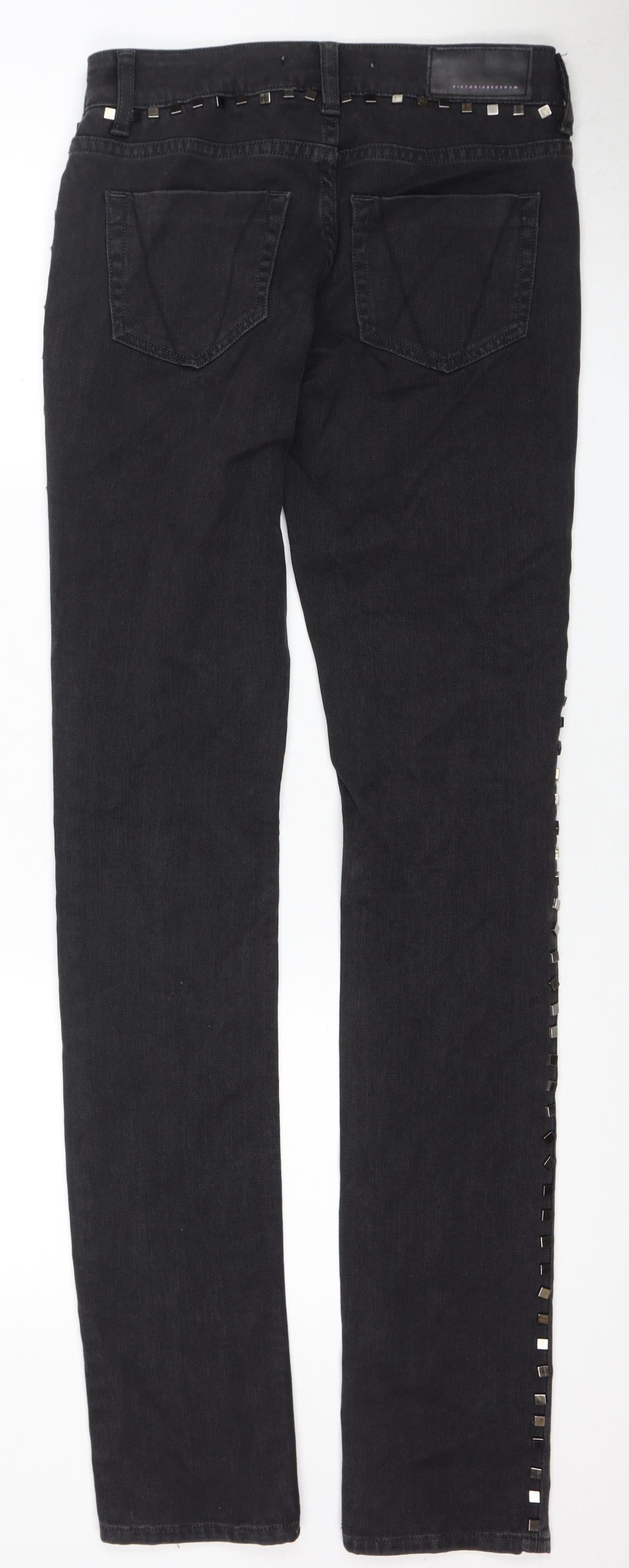 Victoria Beckham Women Black Skinny Jeans Size 25