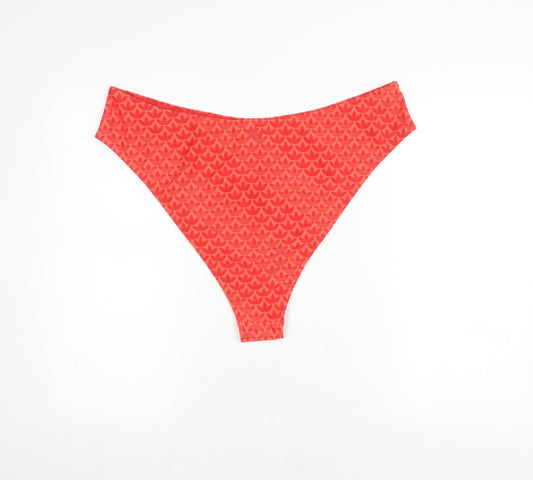 Adidas Women's Red Bikini Swim Bottom 4XL