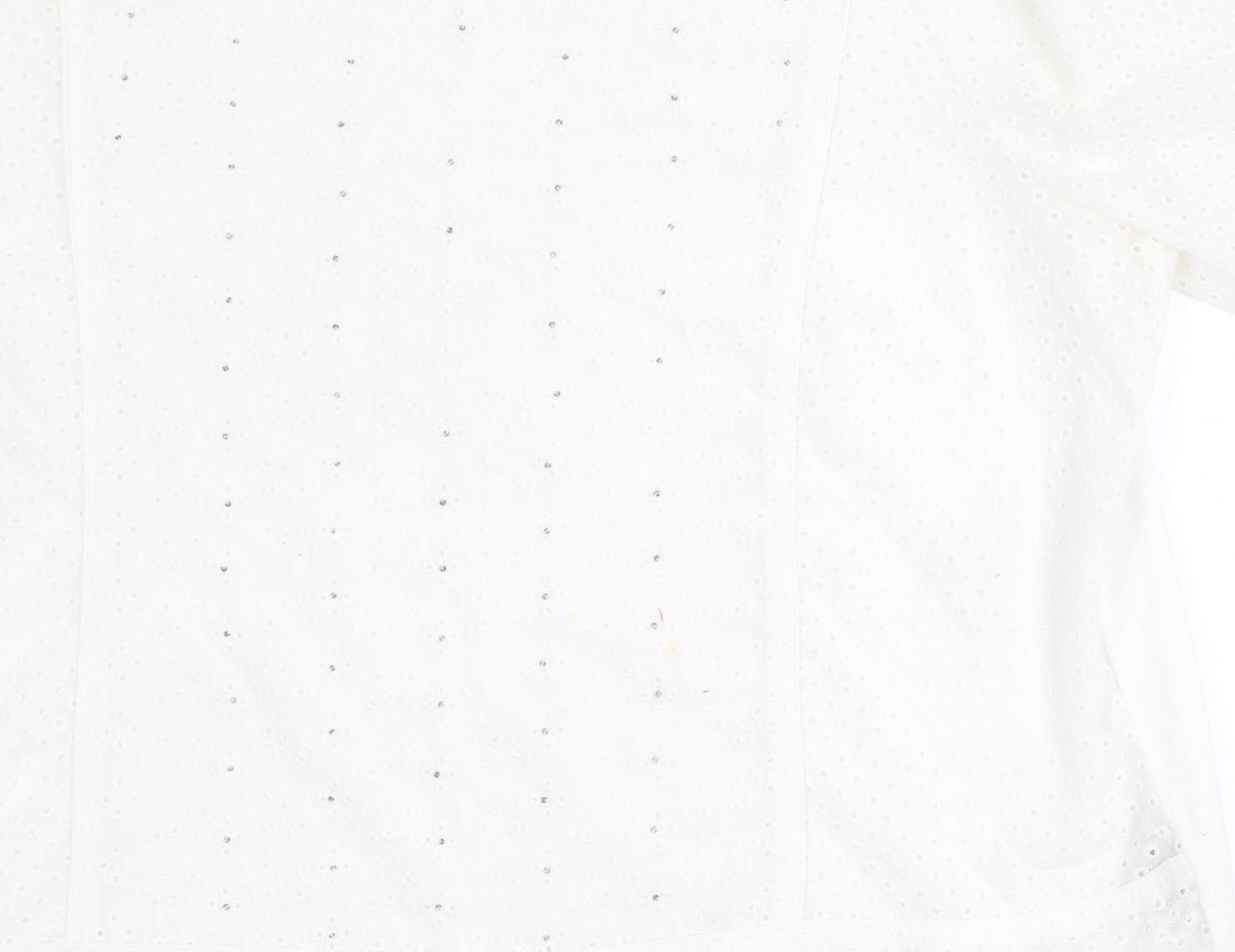 Marks and Spencer Women's Ivory Jersey Top Size 18