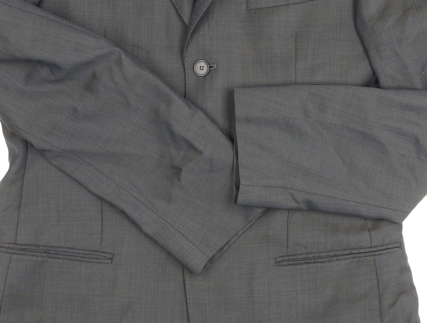 Marks and Spencer Men's Grey Wool Blazer 38XL