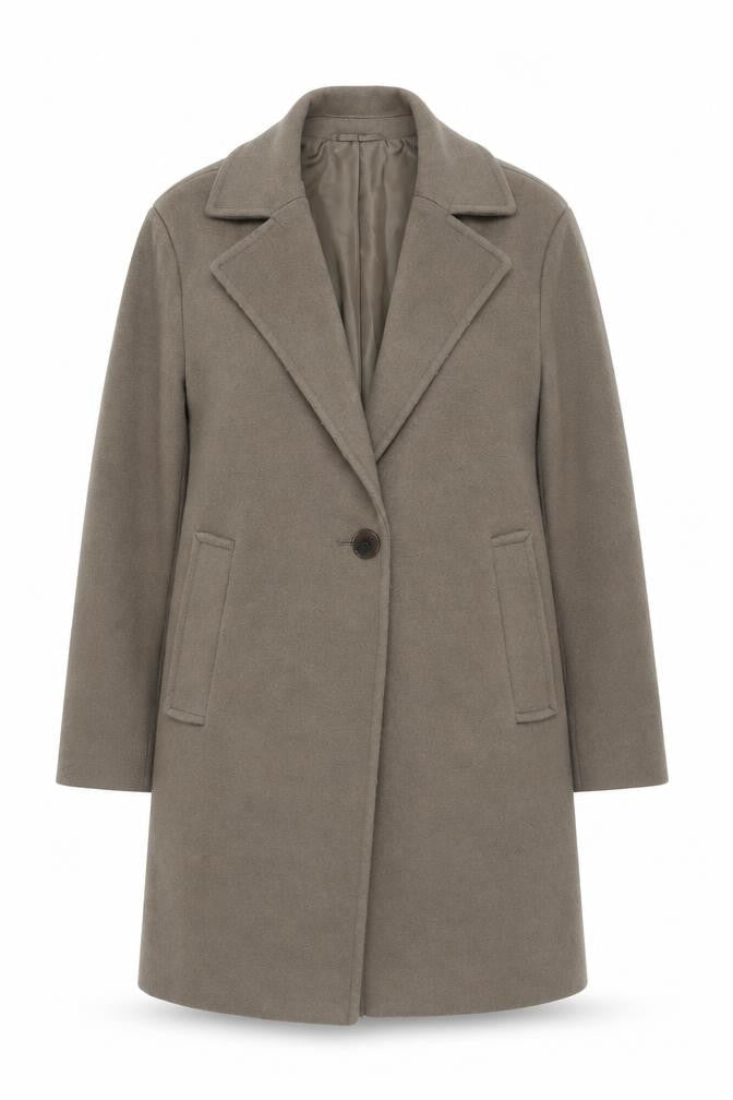 Marks & Spencer Women's Grey Coat Size 8