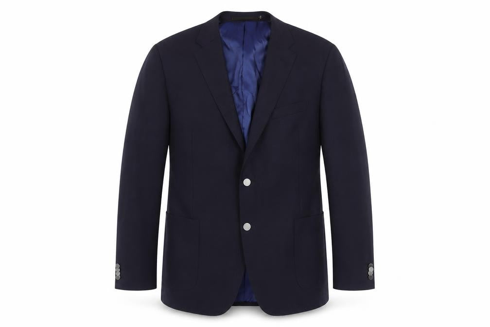 Marks and Spencer Men's Blue Wool Blazer 38R