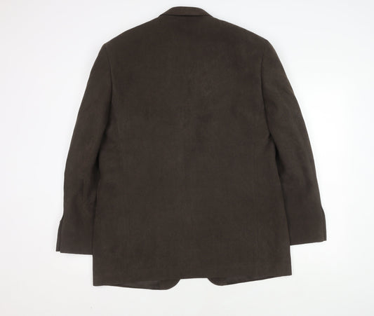 Marks and Spencer Men's Brown Blazer - Size 40R