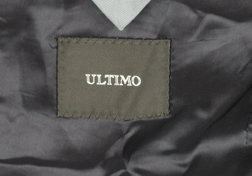 Ultimo Men's Blue Blazer 40R Formal Jacket