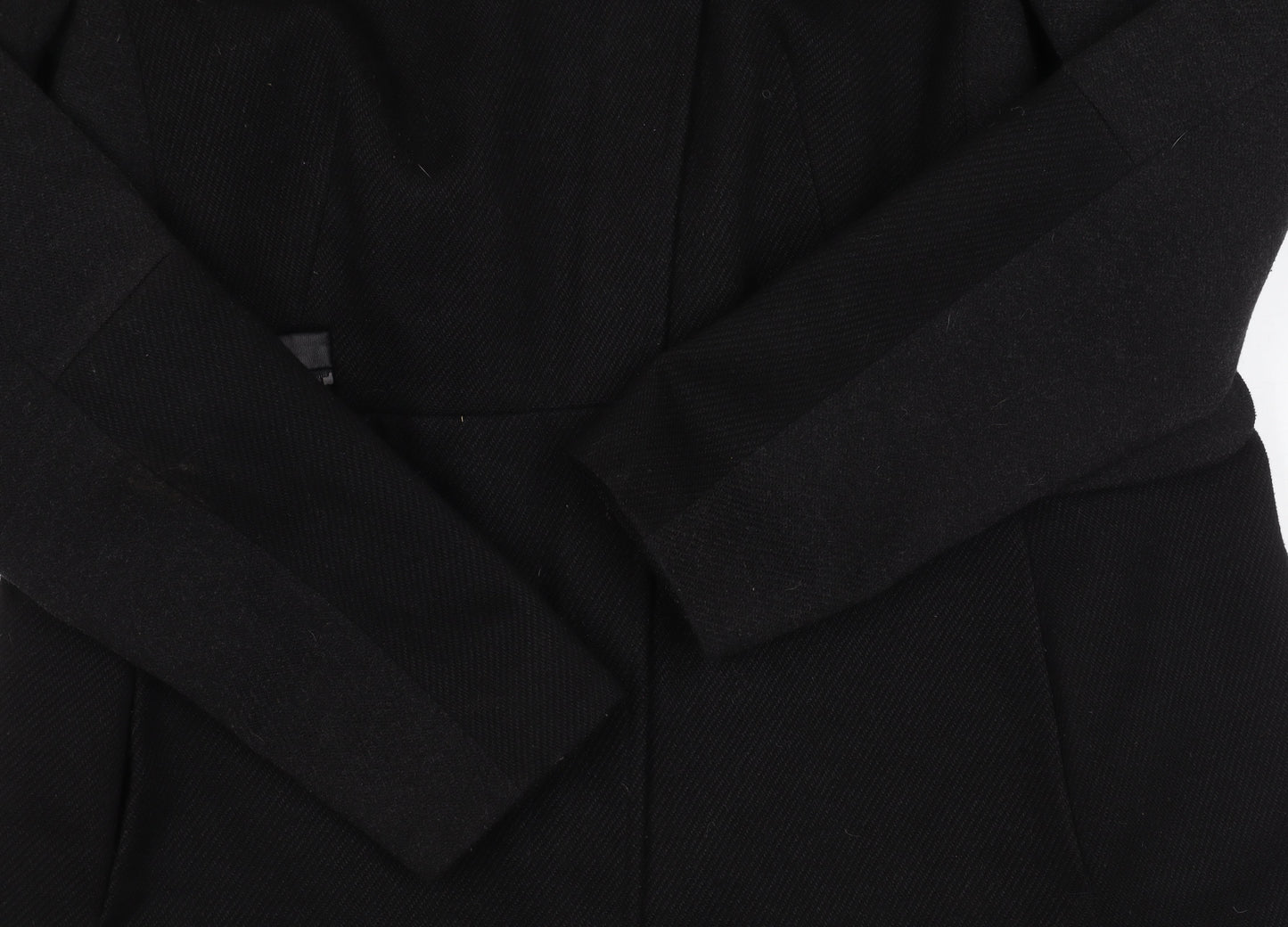 Next Women's Black Zip Casual Jacket Size 16