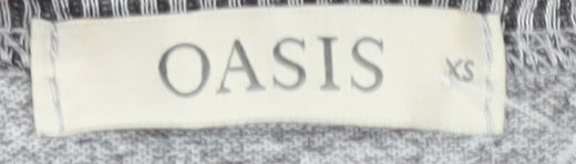 Oasis Women's Colourblock T-Shirt Grey XS
