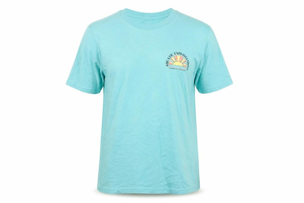 Old Navy Unisex Blue Medium Beach Graphic T-Shirt