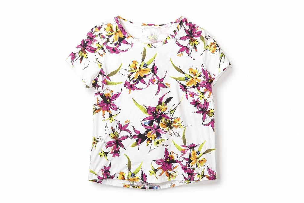 Marks and Spencer Women's Floral T-Shirt Size 14
