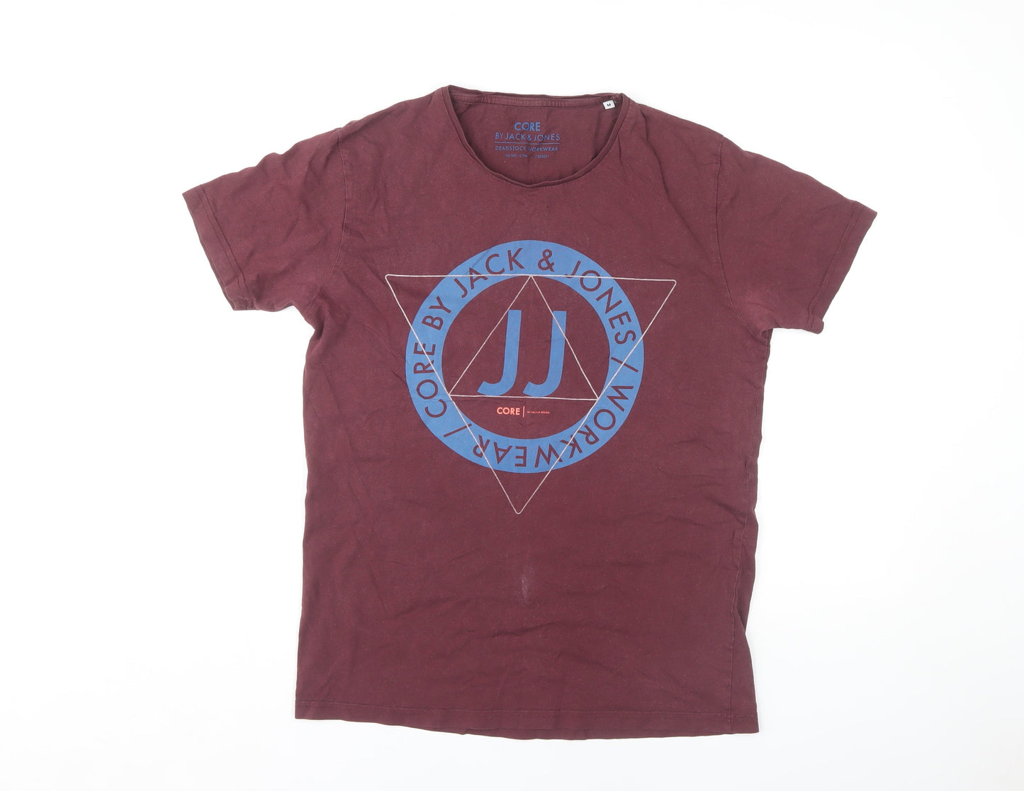 Jack & Jones Men's Red M Graphic Print T-Shirt