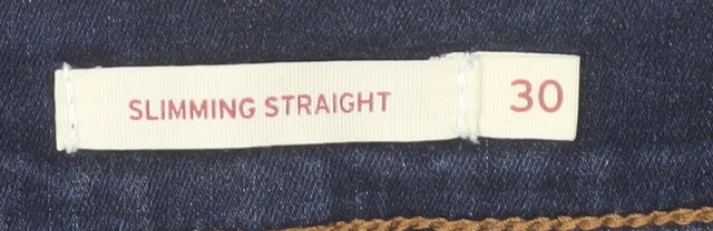 Levi's Women's Blue Slimming Straight Jeans Size 2