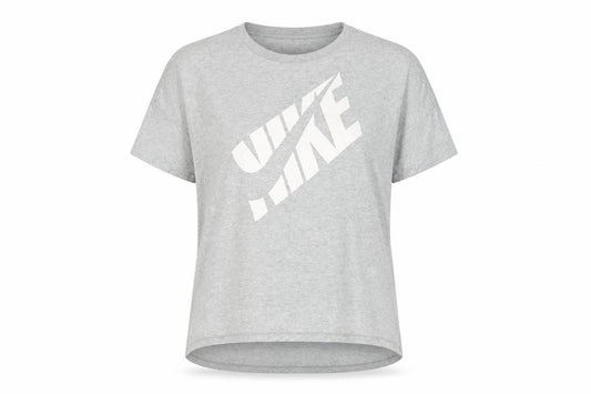 Unisex Adultss UK Size XL Nike Grey Polyester Blend T-Shirt