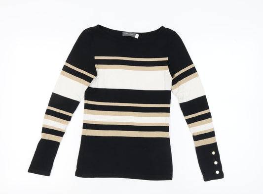 Mint Velvet Women's Striped T-Shirt XS