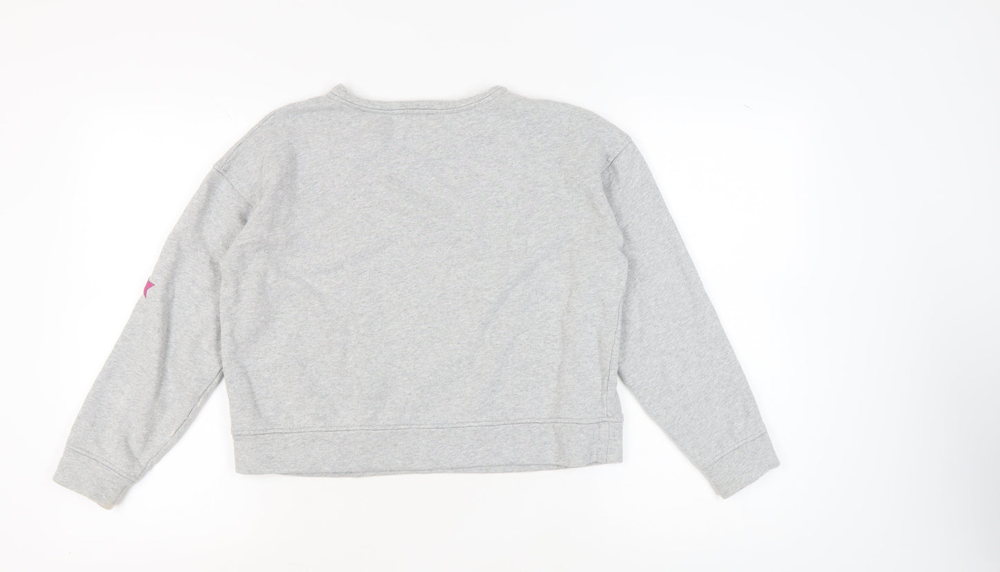 Hobbs Women's Grey Star Sweatshirt - Size S