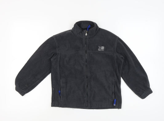 Karrimor Boys Black Fleece Jacket 13 Years