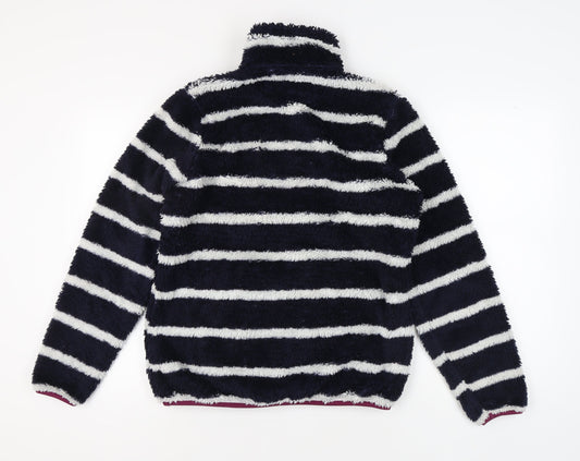 Mountain Warehouse Women's Striped Fleece Sweatshirt Size 12
