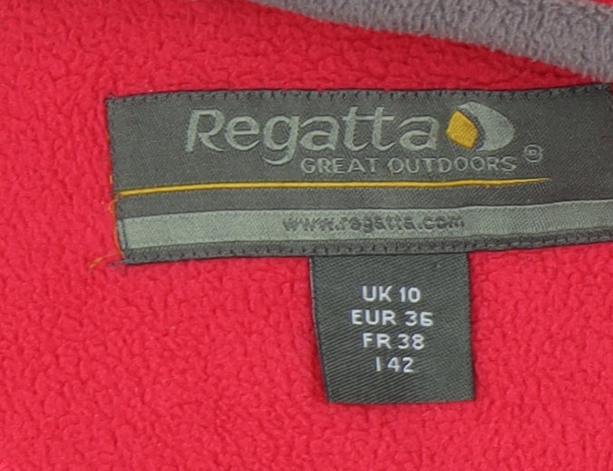 Regatta Women's Red Jacket UK 10 – Full Zip Style