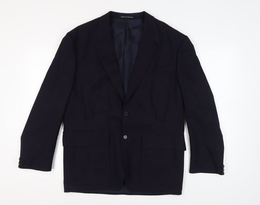 Paul Smith Men's Blue Blazer 42 Reg Single-Breasted