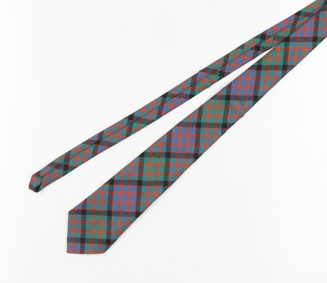 Ingles Buchan Men's Tartan Wool Tie Multicoloured One Size